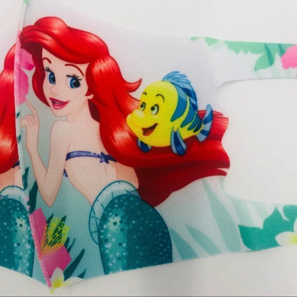 Brand New Kids Ariel‎ Reusable Face Mask Material Ice Silk